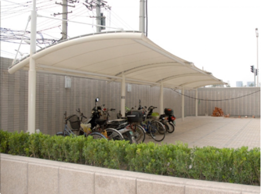 梧州市膜结构车棚膜结构建造 - 方案